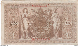 Allemagne 1000  Marks  1910  Ce Billet A Circulé - Da Identificre