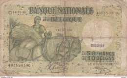 Belgique 50 Francs 1942  Ce Billet A Circulé - Zu Identifizieren