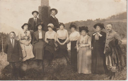 CORDOUE - Un Groupe En Excursion En 1913 ( Carte Photo ) - Sonstige & Ohne Zuordnung