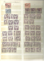 Tsjechoslowakije Verzameling  Veel Postzegels Hoge Cat. Waarde In Stockboek (11004) - Verzamelingen & Reeksen