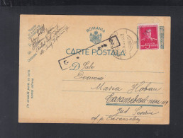 Rumänien Romania PK 1942 Tighina Nach Caransebesul Nou - World War 2 Letters