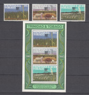 Trinidad & Tobago 1982,3V + Block,Agriculture,landbouw,Landwirtschaft ,MNH/Postfris(L4166) - Agriculture