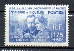 Col35 Colonies SPM St Pierre & Miquelon N° 166 Neuf X MH  Cote 28,00 € - Unused Stamps