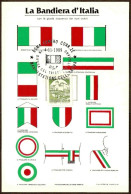 ITALIA ROMA 1989 - DIFESA DEL TRICOLORE - MANIFESTAZIONE CELEBRATIVA - CARTOLINA UFFICIALE - M - Andere & Zonder Classificatie