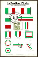 ITALIA ROMA 1989 - DIFESA DEL TRICOLORE - MANIFESTAZIONE CELEBRATIVA - CARTOLINA UFFICIALE - M - Autres & Non Classés