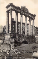 ILTALIE - ROMA - Il Tempio Di Saturno - Carte Postale Ancienne - Andere Monumente & Gebäude