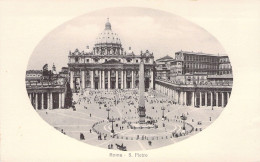 ILTALIE - ROMA - S PIETRO  - Carte Postale Ancienne - Autres Monuments, édifices