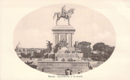 ILTALIE - ROMA - Moinumento A Garibaldi - Carte Postale Ancienne - Andere Monumenten & Gebouwen