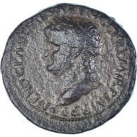 Monnaie, Néron, Dupondius, 62-68, Lugdunum, TTB, Bronze, RIC:412 - Les Julio-Claudiens (-27 à 69)