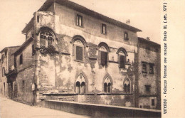 ILTALIE - VITERBO - Palazzo Farnese Ave Nacque Paolo III - Carte Postale Ancienne - Sonstige & Ohne Zuordnung