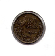 France. 50 Francs Guiraud 1954 B - 50 Francs