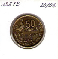 France. 50 Francs Guiraud 1952 B - 50 Francs