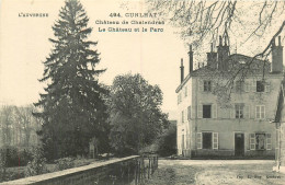 23.05.2023- B - 494. CUNLHAT Château De Chalendras, Le Château Et Le Parc - Cunlhat
