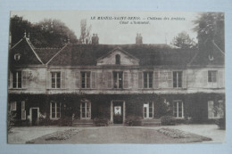 Cpa Le Mesnil St Denis Château Des Ambesis Cour D'honneur - TER50 - Le Mesnil Saint Denis