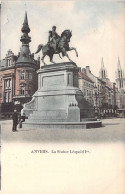 BELGIQUE - ANVERS - La Statue Léopold Ier - Carte Postale Ancienne - Antwerpen
