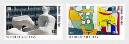 UN / VN - Postfris / MNH - Complete Set World Art Day 2023 - Nuevos