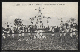 CPA 61 - Athis, Pyramide De L'Etoile Athisienne - Concours D'Avranches - 20 Juillet 1930 - Athis De L'Orne