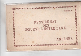 Andenne Pensionnat Des Soeurs Carnet Complet De 10 Cartes - Andenne