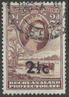 Bechuanaland Protectorate. 1961 Decimal Surcharges. 2½c On 2d Used SG 159 - 1885-1964 Bechuanaland Protectorate