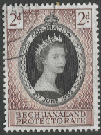 Bechuanaland Protectorate. 1953 QEII Coronation. 2d Used SG 142 - 1885-1964 Bechuanaland Protectorate