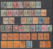 1908/1944 - INDOCHINE - COLLECTION TIMBRES-TAXE OBLITERES - COTE YVERT = 113.5 EUR - Postage Due