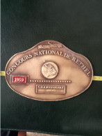 PLAQUE CONCOURS NATIONAL DE RETHEL 1999 - CHAMPIONNAT - MALE - Eisenarbeiten