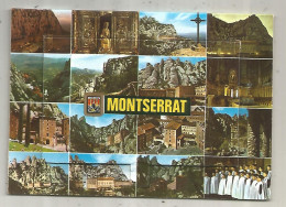 Cp, Carte à Systéme, 13 Photographies , Sous Volet , Vierge , Multivues , Espagne, Montserrat, Frais Fr 1.65 E - Mechanical