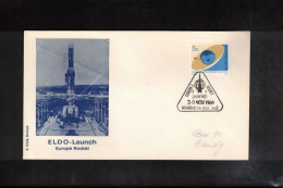 Australia 1968 Woomera ELDO Rocket Europa 1 F7 Launch Interesting Cover - Oceania