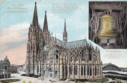 ALLEMAGNE - Koln - Dom ( Sudseite ) Und Kaiserglocke - Carte Postale Ancienne - Köln