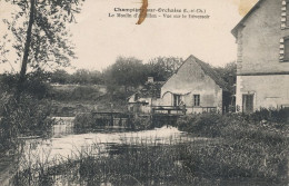 Moulin D' Audillon Champigny Sur Orchaise Deversoir   Water Mill Timbrée 1931 - Water Mills