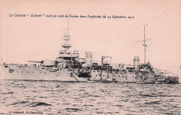 Toulon - L'Explosion Du Cuirassé  Liberté - Coule En Rade De Toulon - 25 Septembre 1911 - CPA °J - Toulon