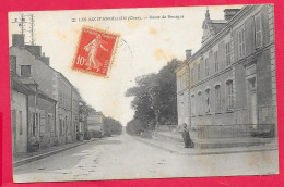 CPa 18- LES AIX D'ANGILLON, Route De Bourges, N°23, Voyagée En 1911, Voir Scanne - Les Aix-d'Angillon