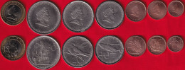 Cook Islands Set Of 7 Coins: 1 Cent - 1 Dollar 2010 UNC - Cookeilanden