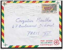 République Fédérale Du Cameroun - N° 351 Oblitéré 1964 Sur Enveloppe - Cameroun (1960-...)