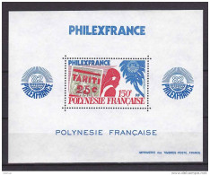 Polynésie Bloc N° 6 Luxe (MNH) - Cote 21 Euros - Prix De Départ 5 Euros - Blocs-feuillets