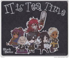 Tapis De Souris Mousse Collector - Manga "Black Butler - It Is Tea Time" - Otros & Sin Clasificación