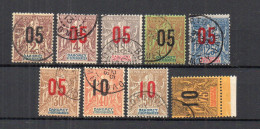 !!! DAHOMEY, SERIE N°33/42 SAUF N°41 OBLITEREE - Oblitérés