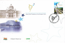 50240. Carta F.D.C. BAILE ATHA CLIATH (Dublian) Irlanda 2004. Presidencia Union EUropea. EUROPA - FDC