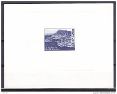 Monaco Epreuve Souvenir De L'exposition Philatélique De Décembre 1985 - Altri & Non Classificati