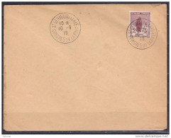 France - N° 148 Obl. Congres De La Paix 10/09/1919 Sur Enveloppe - Croce Rossa