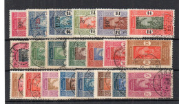 !!! DAHOMEY, SERIES N°79/84 ET 85/98 OBLITERATIONS CHOISIES - Used Stamps