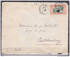 Sénégal Lettre Yvert N° 82 Oblitéré - Dakar - Castelnaudary 1929 - Sonstige & Ohne Zuordnung