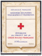 France - Carnet Croix Rouge 1954 Yvert N° 2003 Xx - Cote 180 Euros - Prix De Départ 55 Euros - Nuovi