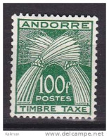 Andorre Taxe N° 41 Xx - Cote 145 Euros - Prix De Départ 45 Euros - Neufs
