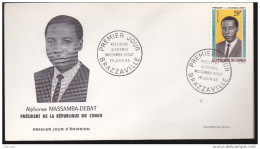 Congo - FDC 1er Jour - 1965 Président Massamba Debat - FDC