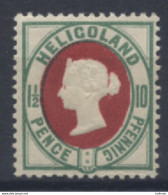 Héligoland - N° 9 Charnière (MH) Signé Pfenninger - Cote 90 Euros - Heligoland (1867-1890)