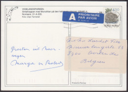1990 - NORWAY - Picture Postcard - Nature + OSLO - Storia Postale