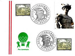 AUSTRIA OSTERREICH - 1991 DONAU Mercurio (Hermes) Divinità Greca, Messaggero Degli Dei - 3001 - Mythologie