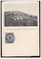 Madagascar - Yvert N° 64 Oblitération Bleue 1906 Sur Format Carte Postale Dos Vierge Vue De Fianarantsoa - Cartas & Documentos