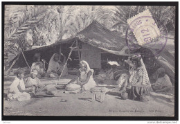 Maroc - Sur Belle CPA "gourbi De Kames" - Dallay N° 27 Oblitéré "campagne Du Maroc Rabat 1912" - Cote 400 Euros - Locals & Carriers